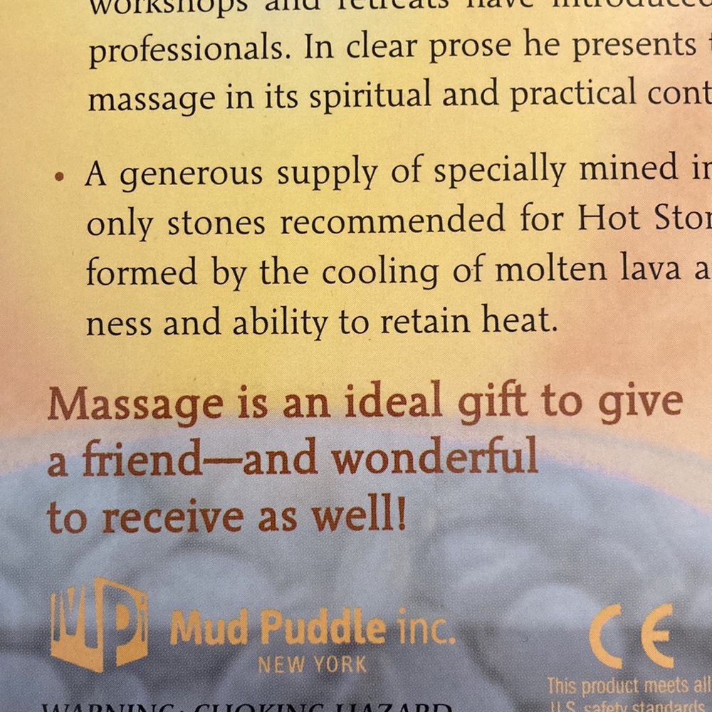 Hot Stone Massage Book And Kit Basalt River Stones Home Spa Stress Relief - Picture 5 of 8